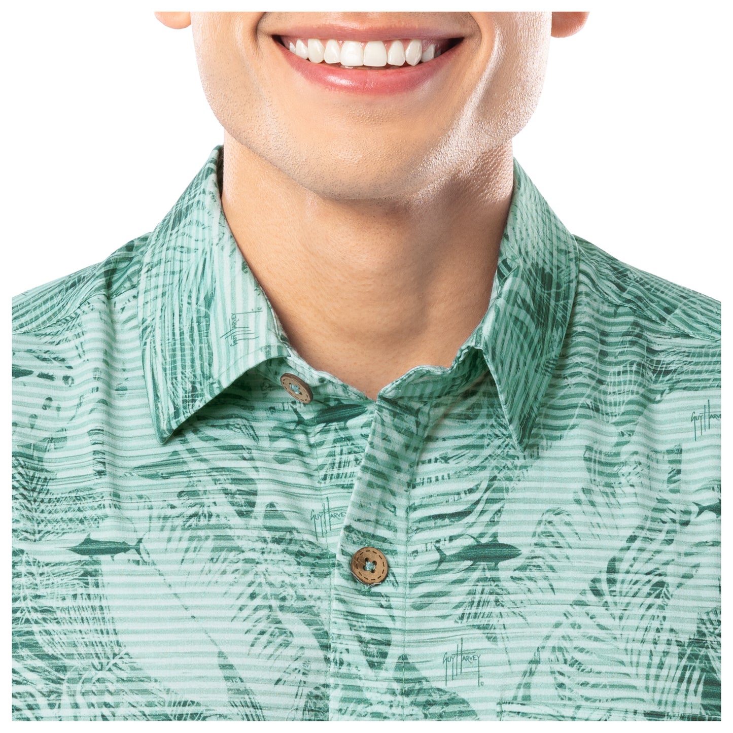 Men's Palm Coast Printed Resort Shirt