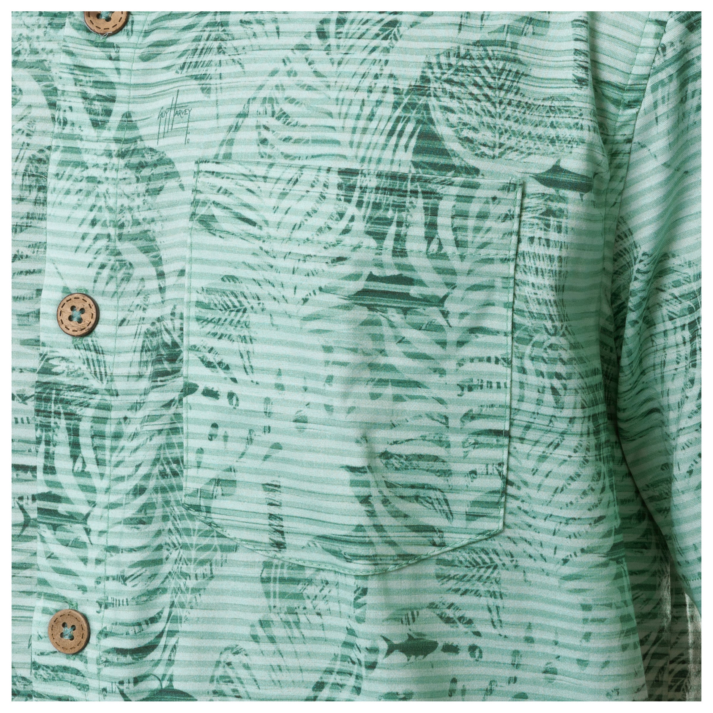 Men's Palm Coast Printed Resort Shirt