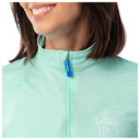 Women's Green Performance Quarter Zip
