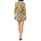 Ladies Hibiscus Garden Pop Over Dress