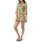 Ladies Hibiscus Garden Pop Over Dress