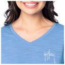 Women's Anchored Relaxed V-Neck Top
