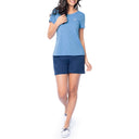 Women's Anchored Relaxed V-Neck Top