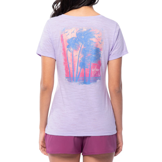 Ladies Good Vibes Relaxed V-Neck Top
