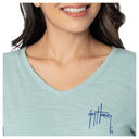 Women's Floral Bill Relaxed V-Neck Top