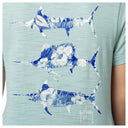 Women's Floral Bill Relaxed V-Neck Top