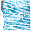 Women's Palm Stripe Maxi Dress