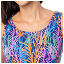 Women's Modern Coral Maxi Dress