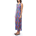 Women's Modern Coral Maxi Dress