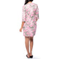 Ladies Hibiscus Key Printed Tunic Dress