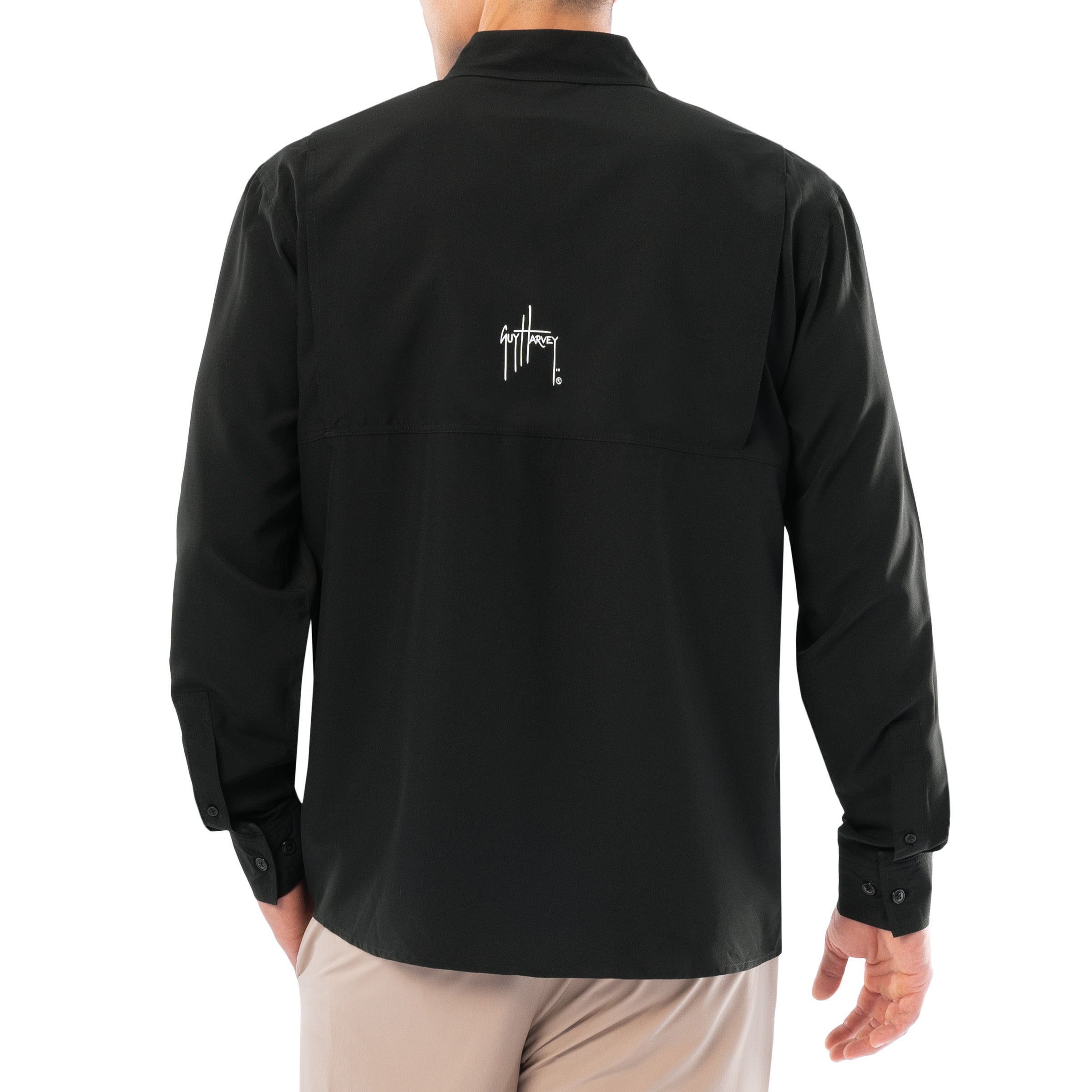 Men's Core Solid Long Sleeve Fishing Shirt