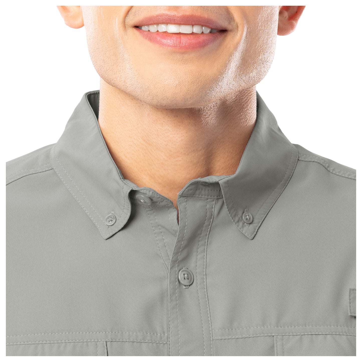 Men's Core Solid Long Sleeve Fishing Shirt