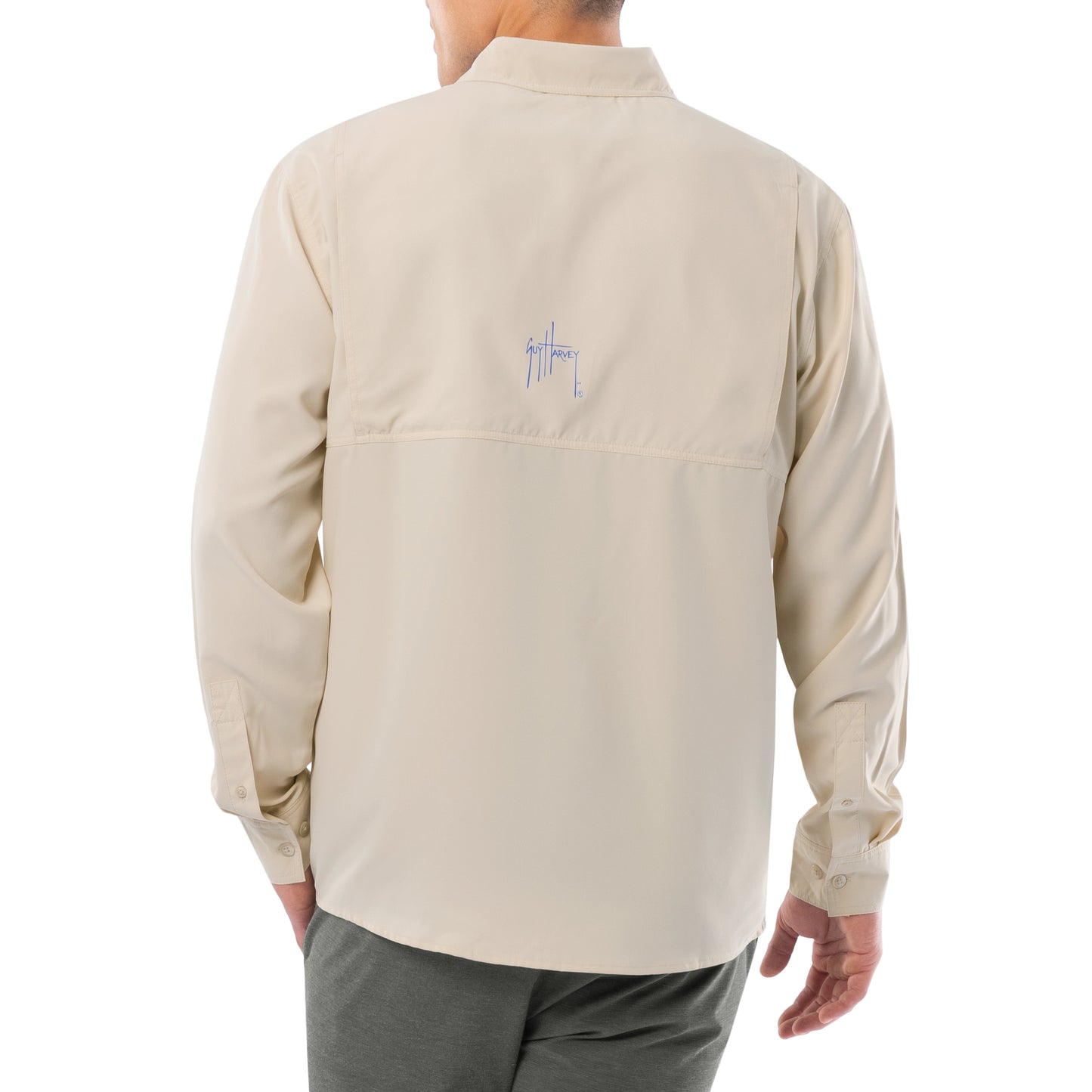 Men's Core Solid Long Sleeve Fishing Shirt