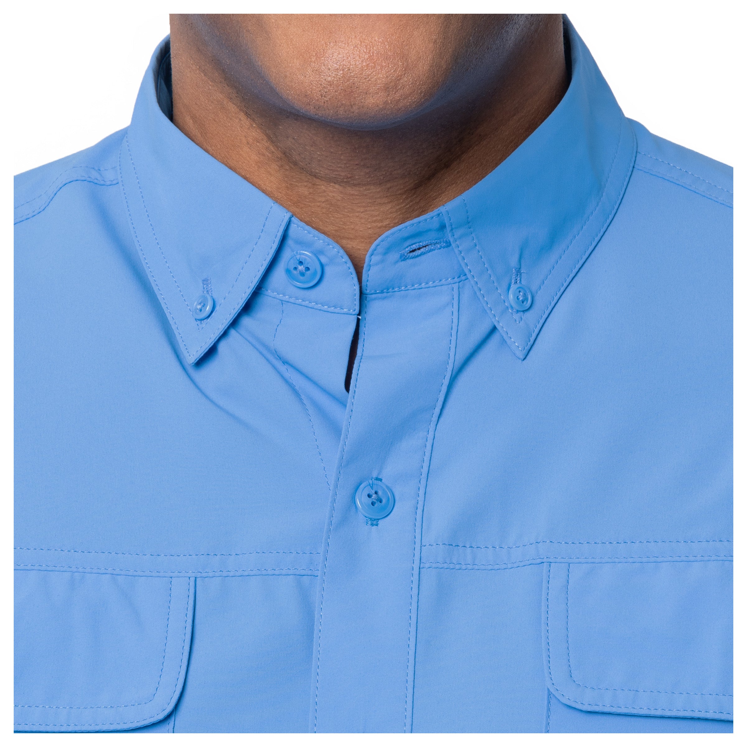 Men's Core Solid Short Sleeve Fishing Shirt