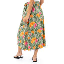 Women's Hibiscus Garden Wrap Skirt