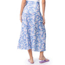 Women's Indigo Wrap Skirt