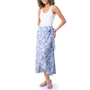 Women's Indigo Wrap Skirt
