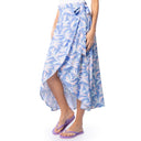 Women's Indigo Wrap Skirt