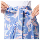 Women's Indigo Wrap Skirt