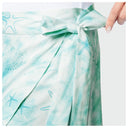 Island Ease Wrap Skirt - Ocean Tide