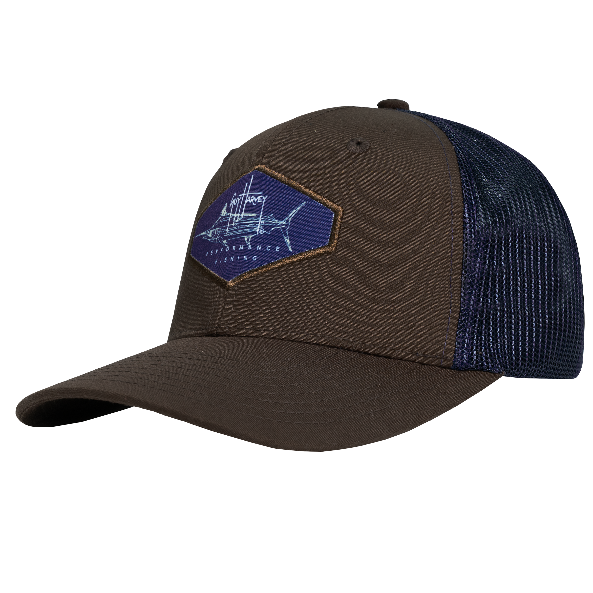 Marlin Camo Patch Mesh Trucker Hat