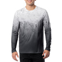 Performance Sun Protection Crew - Dark Whitecap Camo