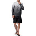 Performance Sun Protection Crew - Dark Whitecap Camo