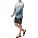 Performance Sun Protection Crew - Whitecap Camo