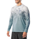 Performance Sun Protection Crew - Whitecap Camo