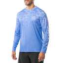 Men's Glass Camo Long Sleeve Performance Shirt