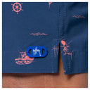 Men's Maritime Printed 7" Swim Trunk