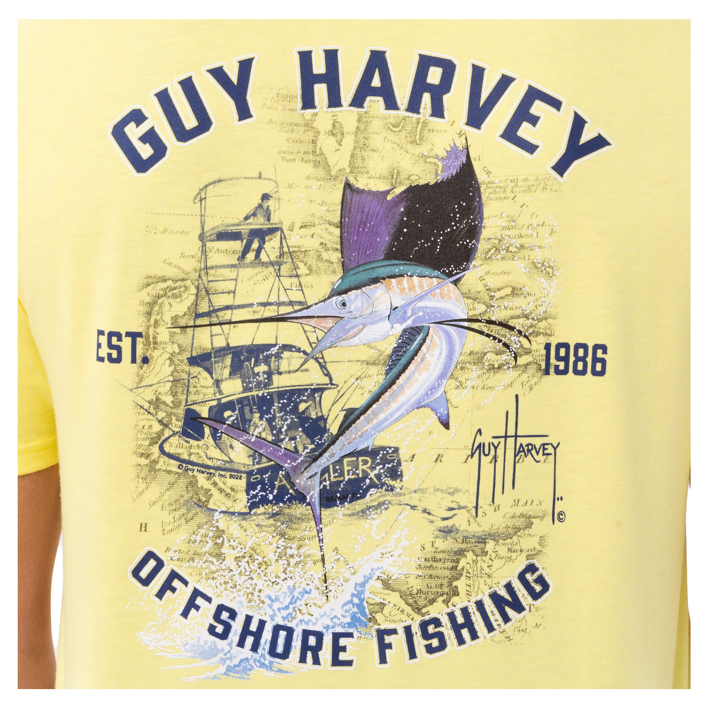 Men's Offshore Sail Short Sleeve T-Shirt View 3