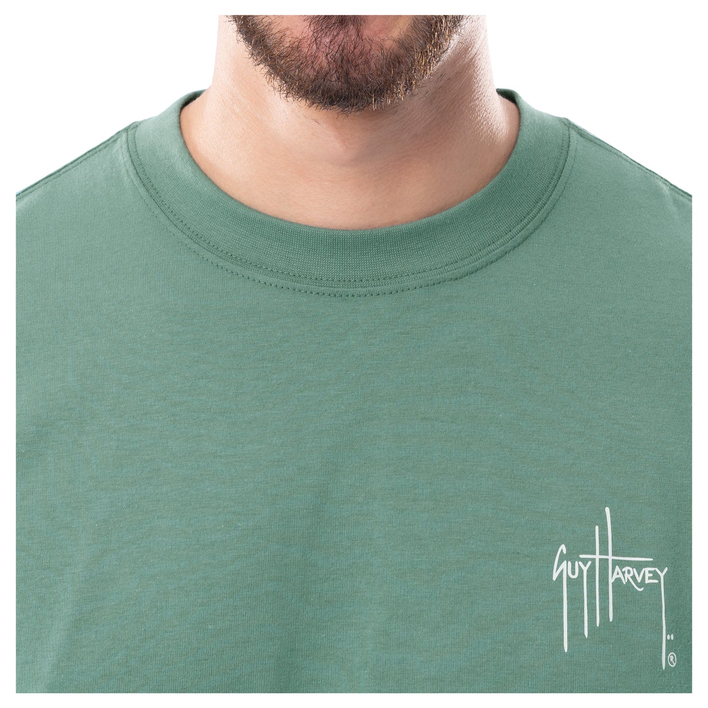 Men's Green Horizon Short Sleeve T-Shirt