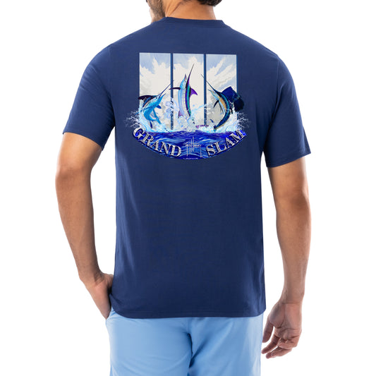 Guy Harvey Mens Marlin and Boat 2 Fishing Pocket T-shirt Pick SizeWhite3X  54683312486 - AliExpress