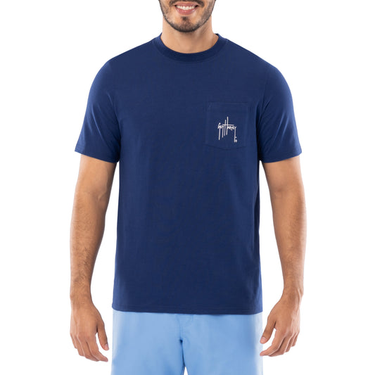 Men's Grand Slam Short Sleeve Pocket  T-Shirt