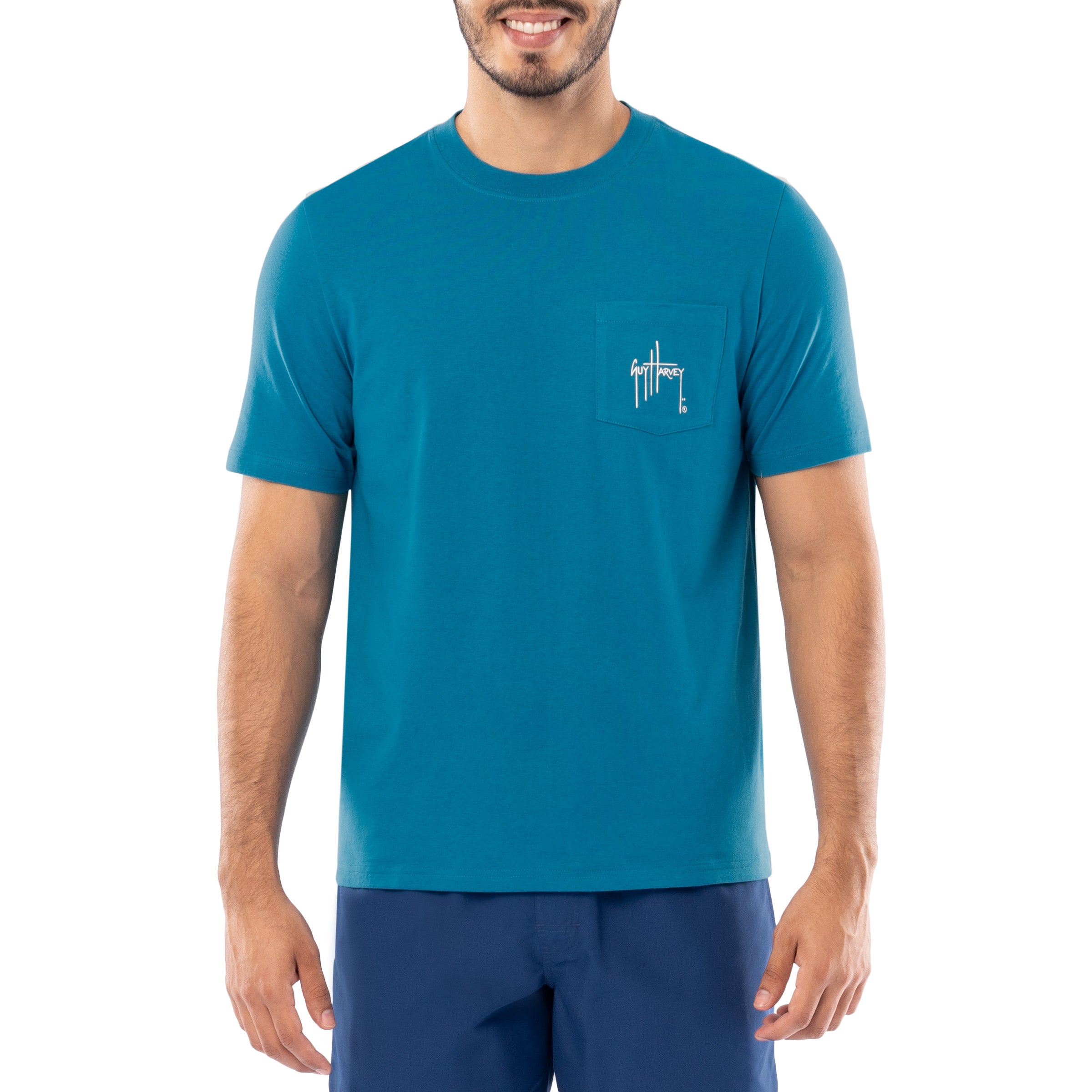 Men's Scribble Mahi Short Sleeve Pocket T-Shirt