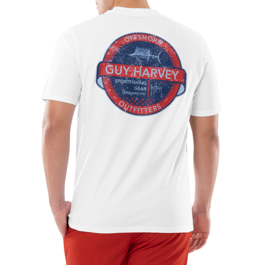 Men's Vintage Sportfishing Pocket Short Sleeve T-Shirt