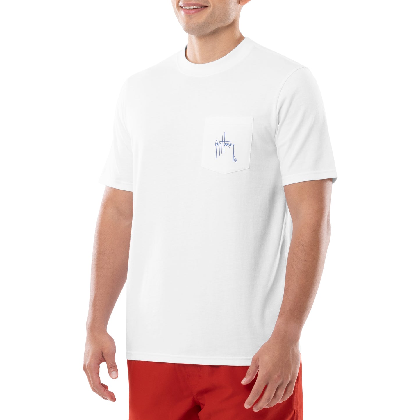 Men's Vintage Sportfishing Pocket Short Sleeve T-Shirt View 4