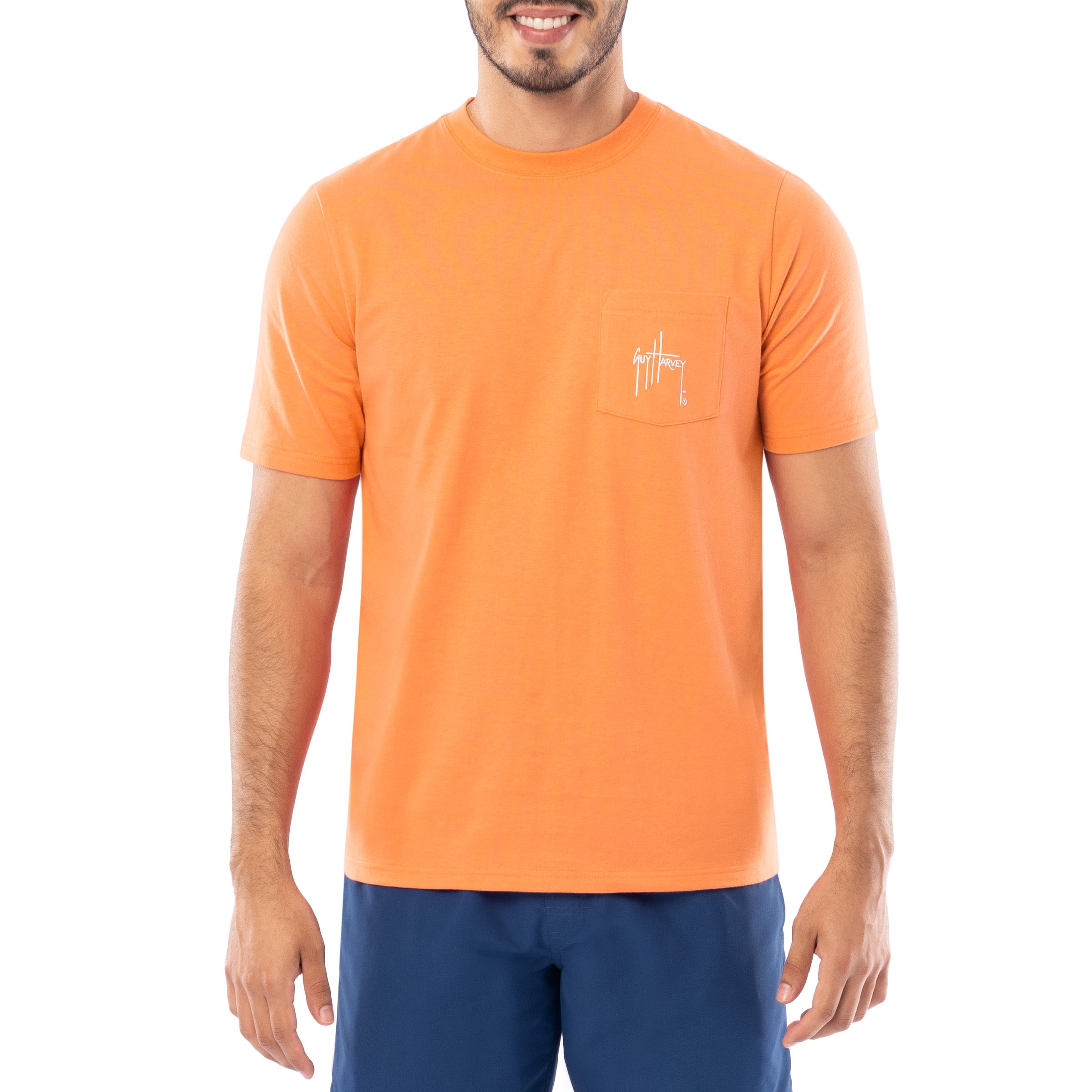 Men's Offshore Yellowfin Short Sleeve Pocket T-Shirt