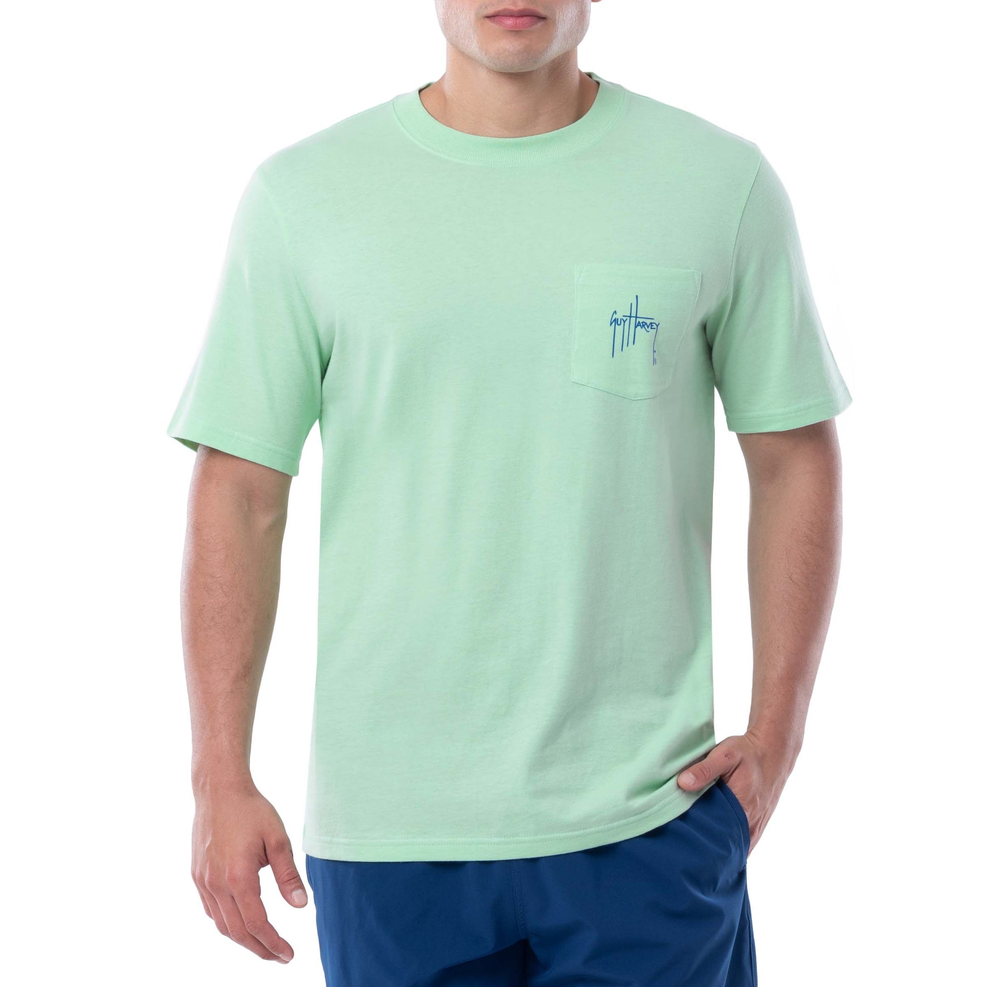 Men's Offshore Sails Pocket Short Sleeve T-Shirt – Guy Harvey