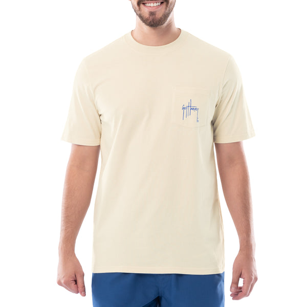 Chemise De Pêche Guy Harvey Homme – Camouflage, Manches Courtes, Taille S – État Parfait