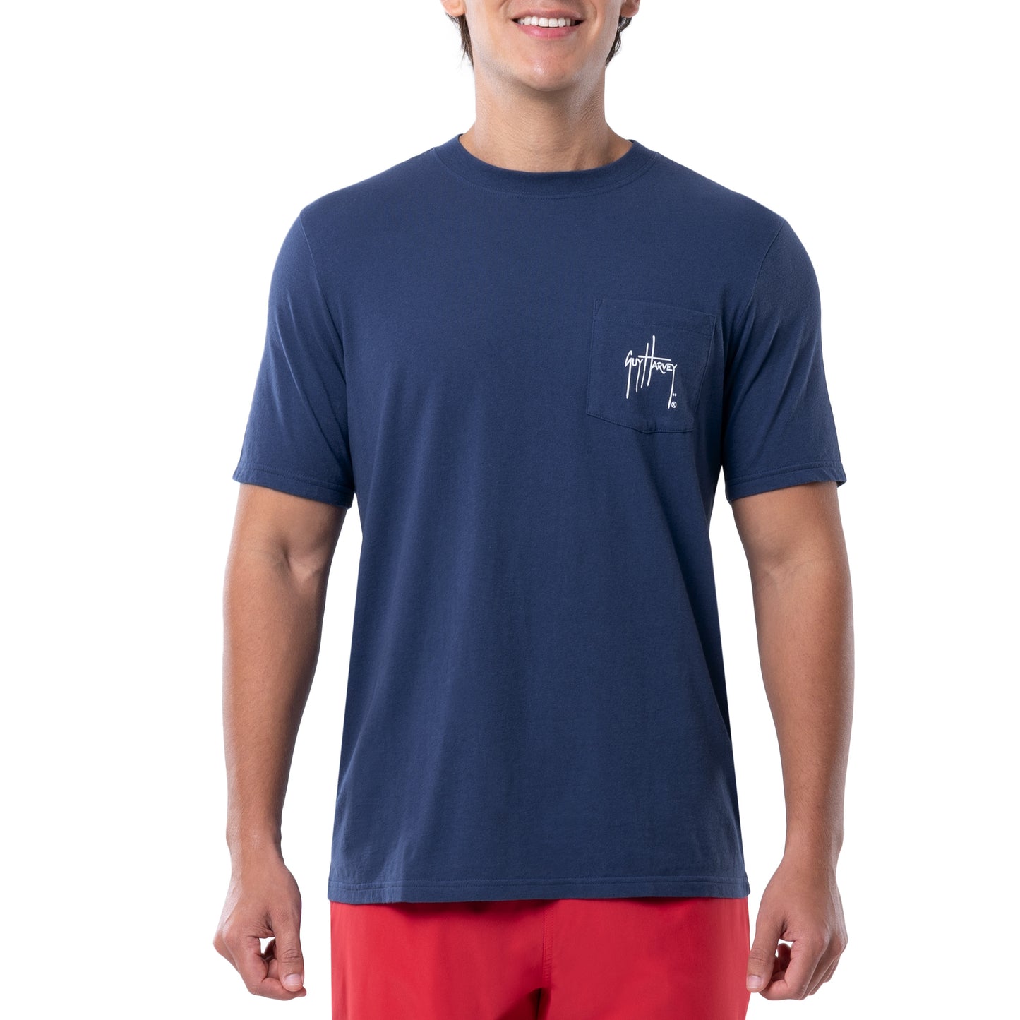 Men's Lighthouse Short Sleeve Pocket T-Shirt