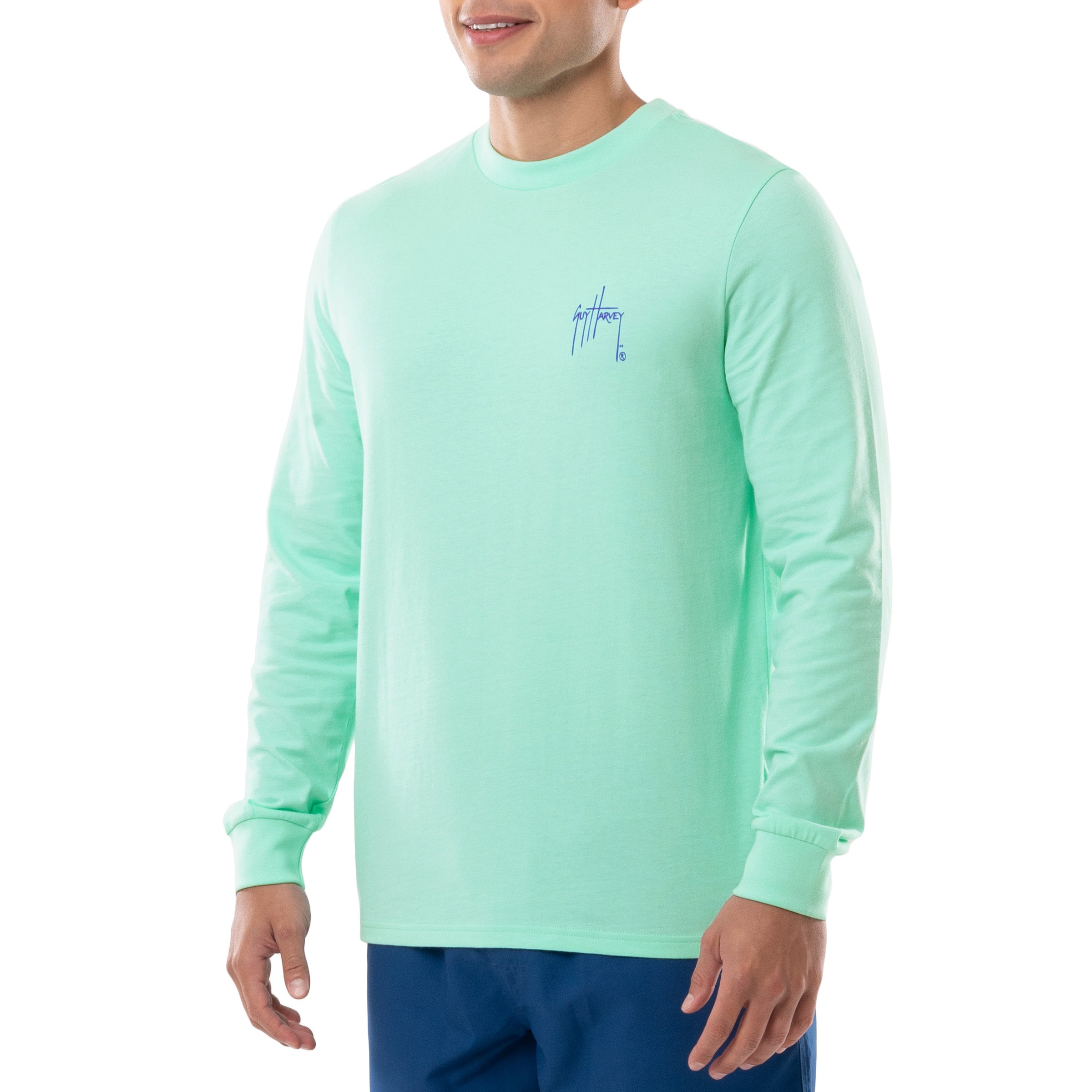 Men's Trifecta Long Sleeve T-Shirt View 4