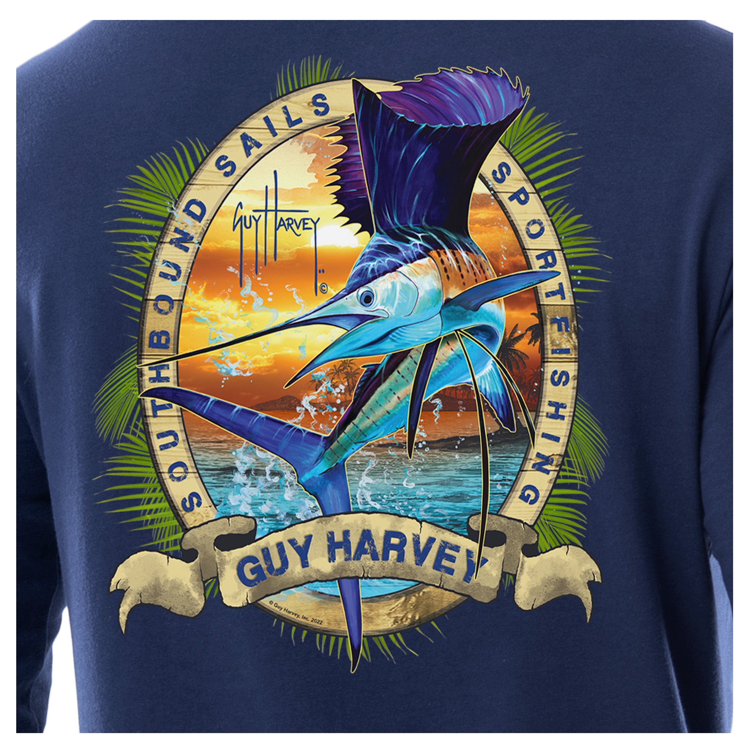 Men's Southbound Sails Long Sleeve T-Shirt