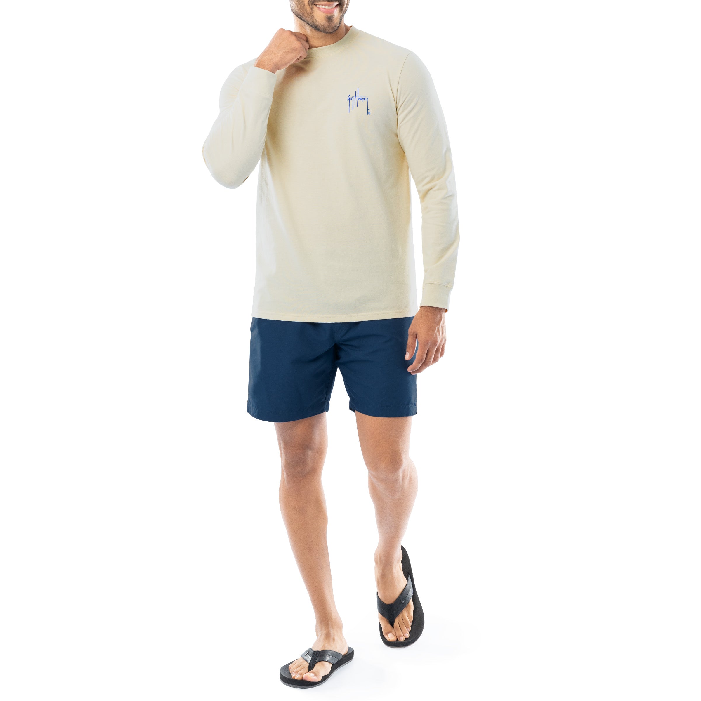 Men's Sunset Paradise Long Sleeve T-Shirt