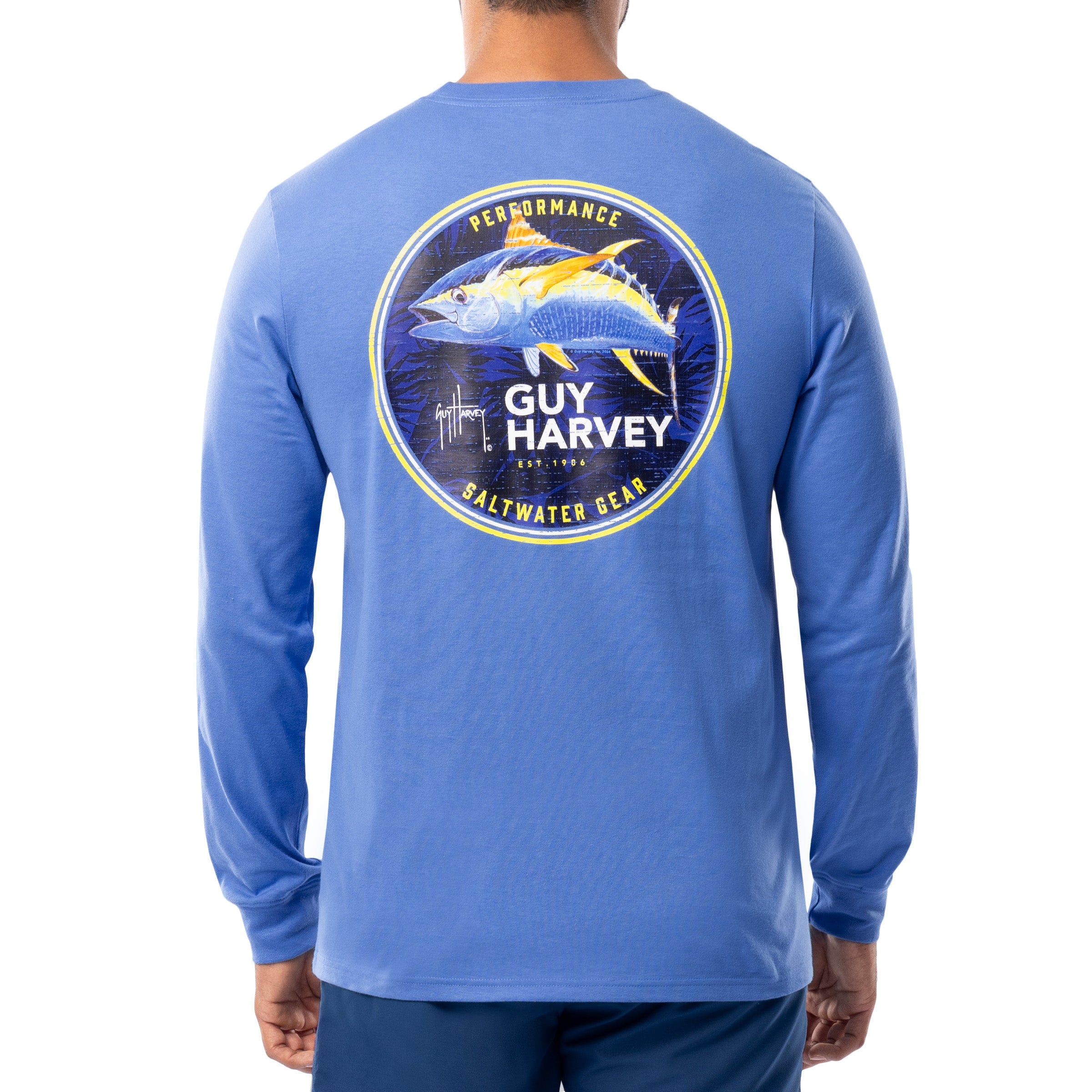 Men's Tuna Medallion Long Sleeve T-Shirt