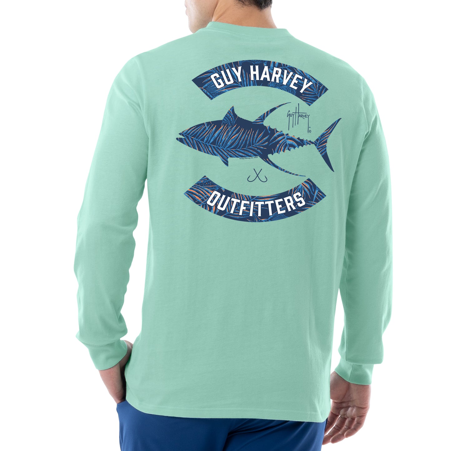 Men's Tropical Tuna Long Sleeve T-Shirt