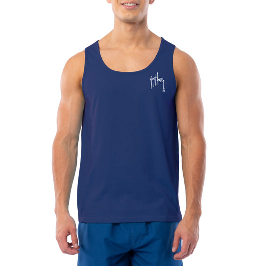 Men's Tonal USA Flag Tank Top