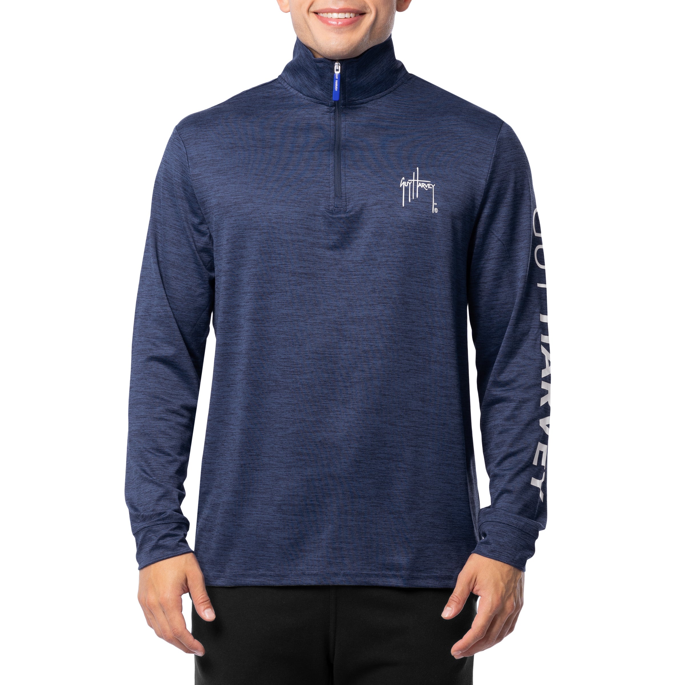 Men's Navy Lightweight Quarter Zip