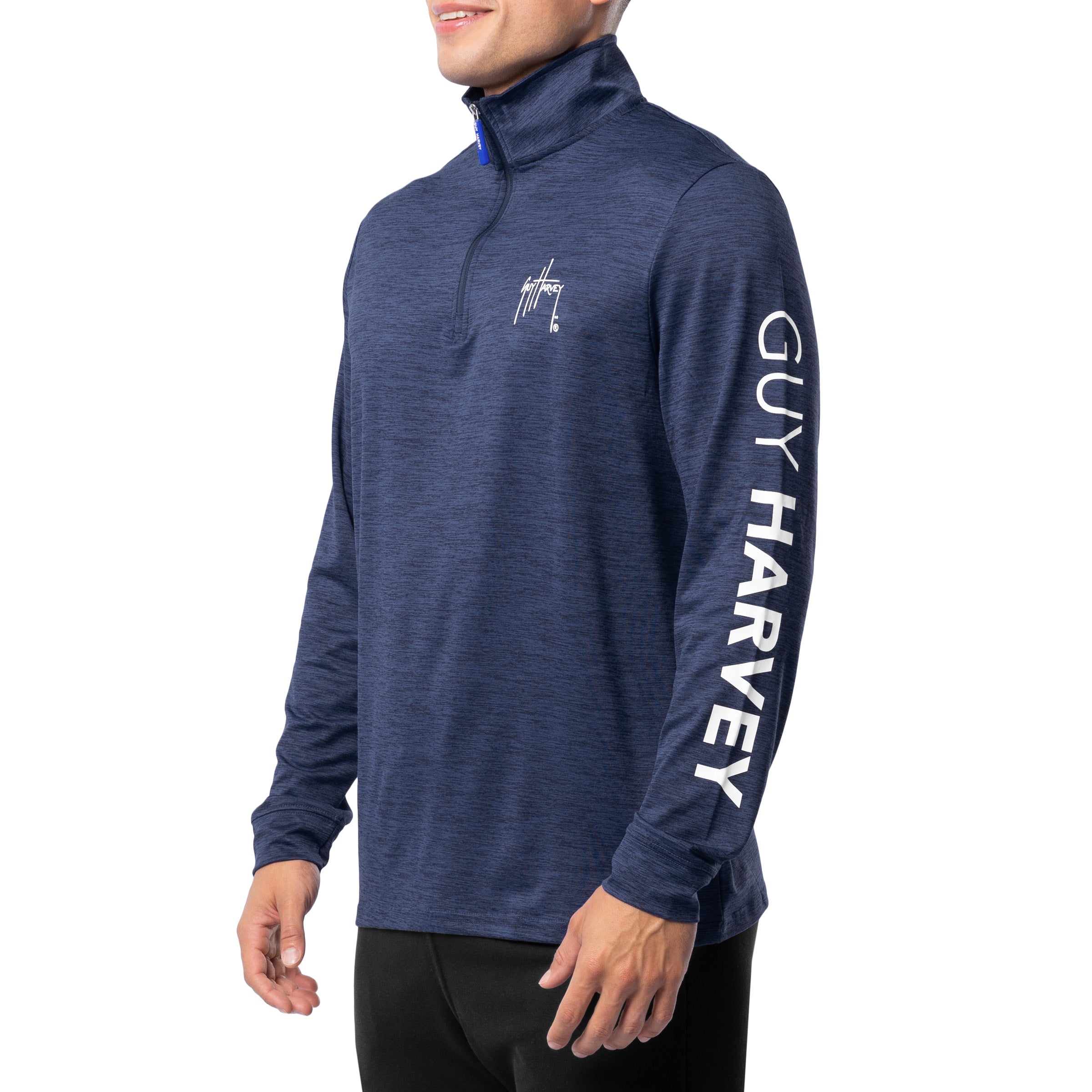 Men's Navy Lightweight Quarter Zip